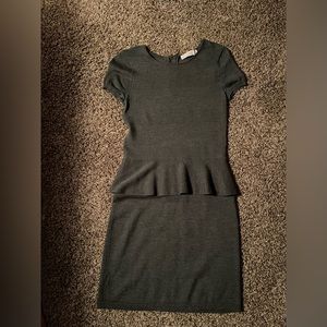 LOFT Peplum Sweater Dress